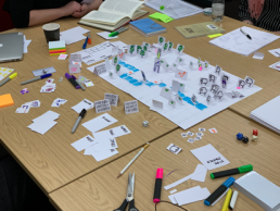 Process of designing games at the York APril 2019 workshop.